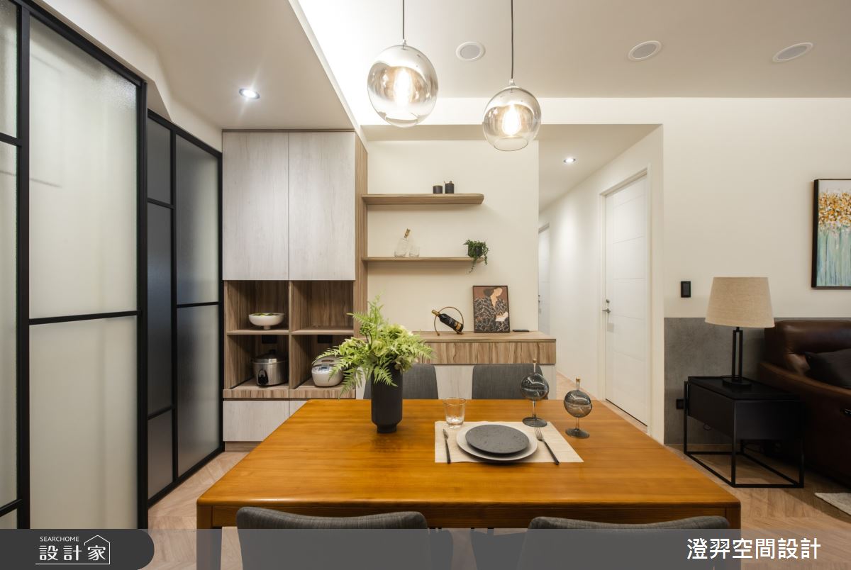 22坪新成屋(5年以下)＿北歐風餐廳案例圖片＿澄羿空間設計＿澄羿_日青之13