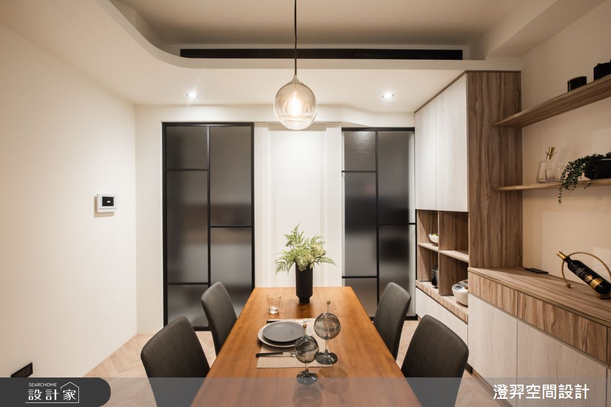 22坪新成屋(5年以下)＿北歐風餐廳案例圖片＿澄羿空間設計＿澄羿_日青之14