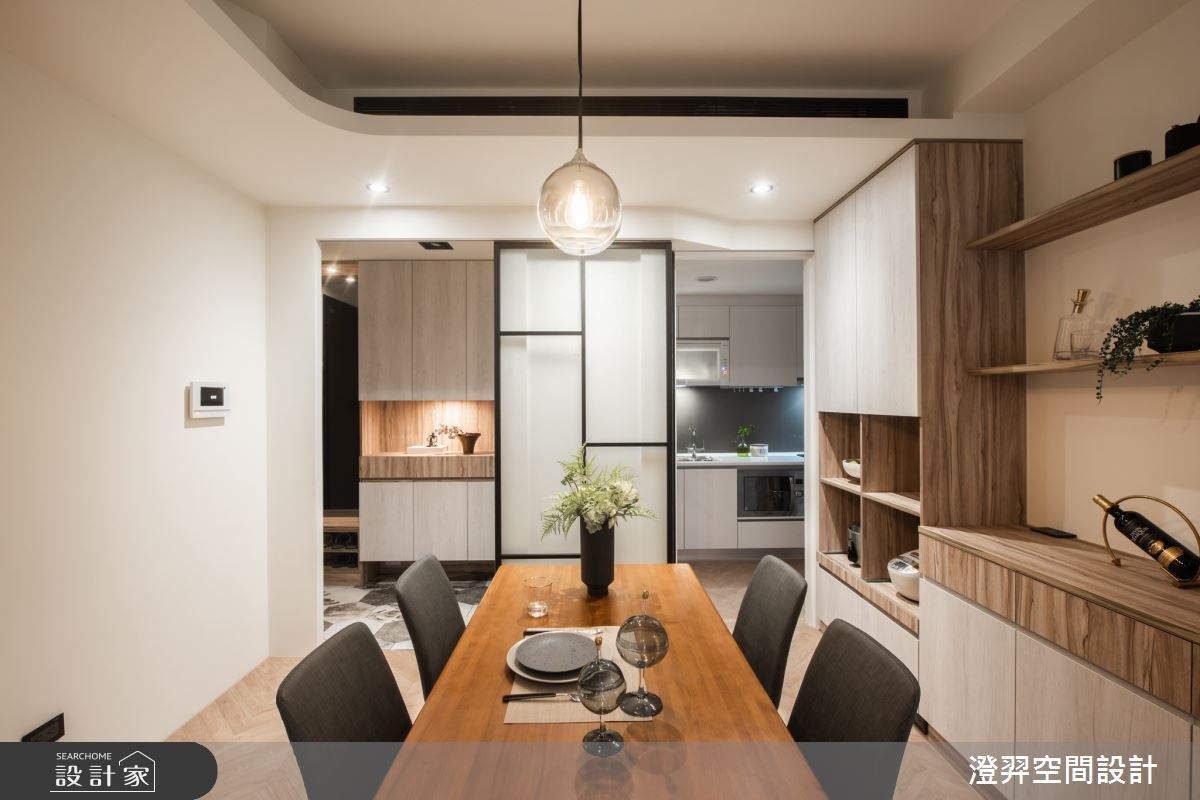 22坪新成屋(5年以下)＿北歐風餐廳案例圖片＿澄羿空間設計＿澄羿_日青之16