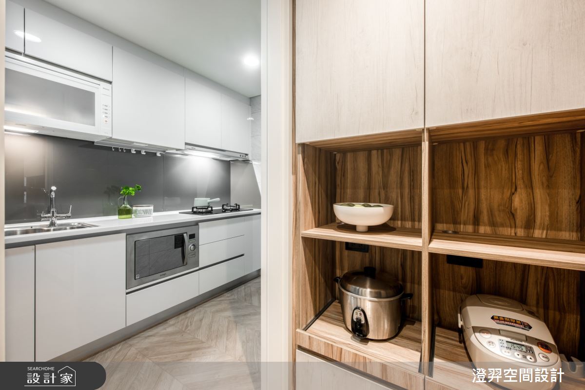 22坪新成屋(5年以下)＿北歐風廚房案例圖片＿澄羿空間設計＿澄羿_日青之17