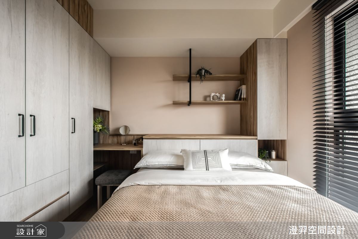 22坪新成屋(5年以下)＿北歐風臥室案例圖片＿澄羿空間設計＿澄羿_日青之23