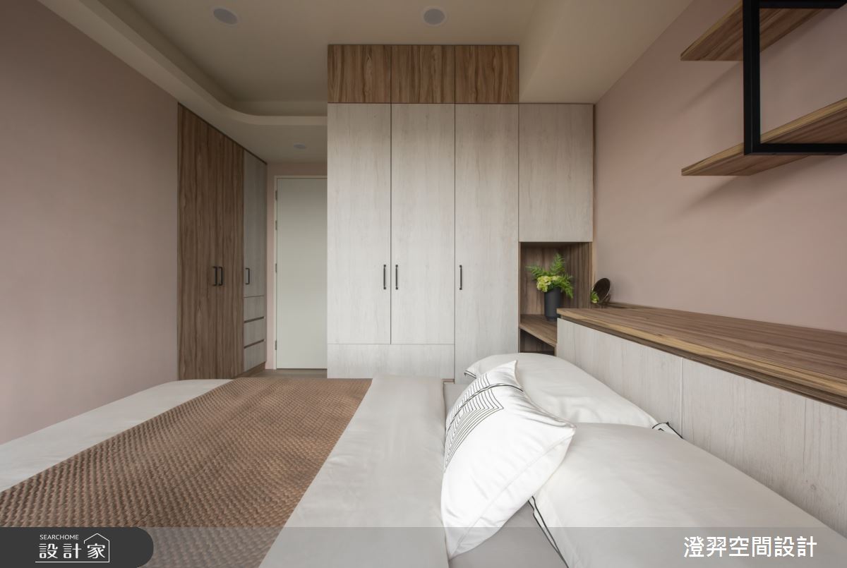 22坪新成屋(5年以下)＿北歐風臥室案例圖片＿澄羿空間設計＿澄羿_日青之26