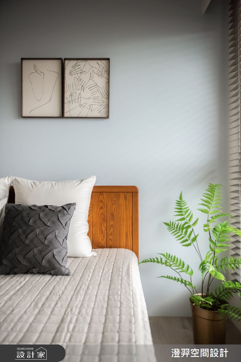 22坪新成屋(5年以下)＿北歐風客房案例圖片＿澄羿空間設計＿澄羿_日青之29