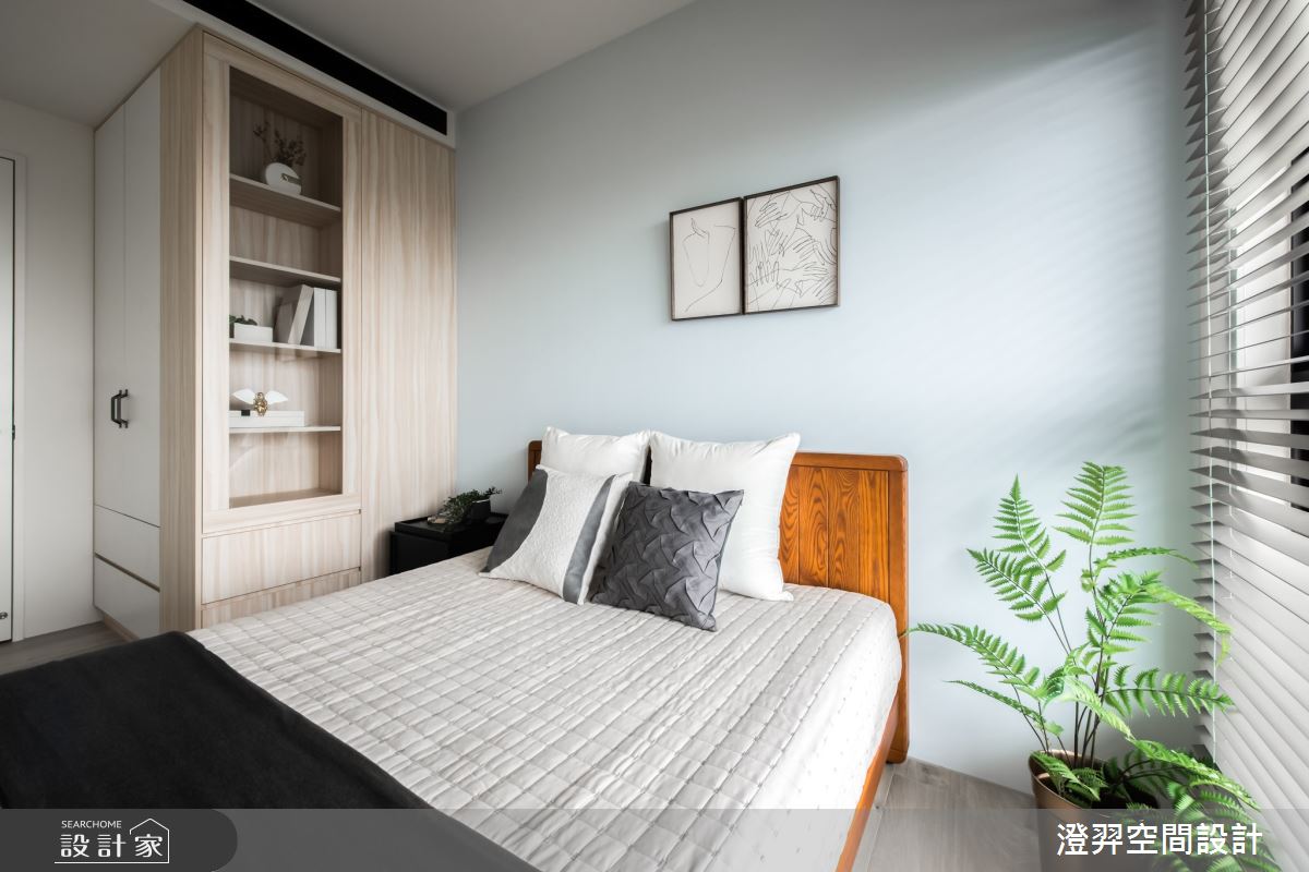 22坪新成屋(5年以下)＿北歐風客房案例圖片＿澄羿空間設計＿澄羿_日青之28
