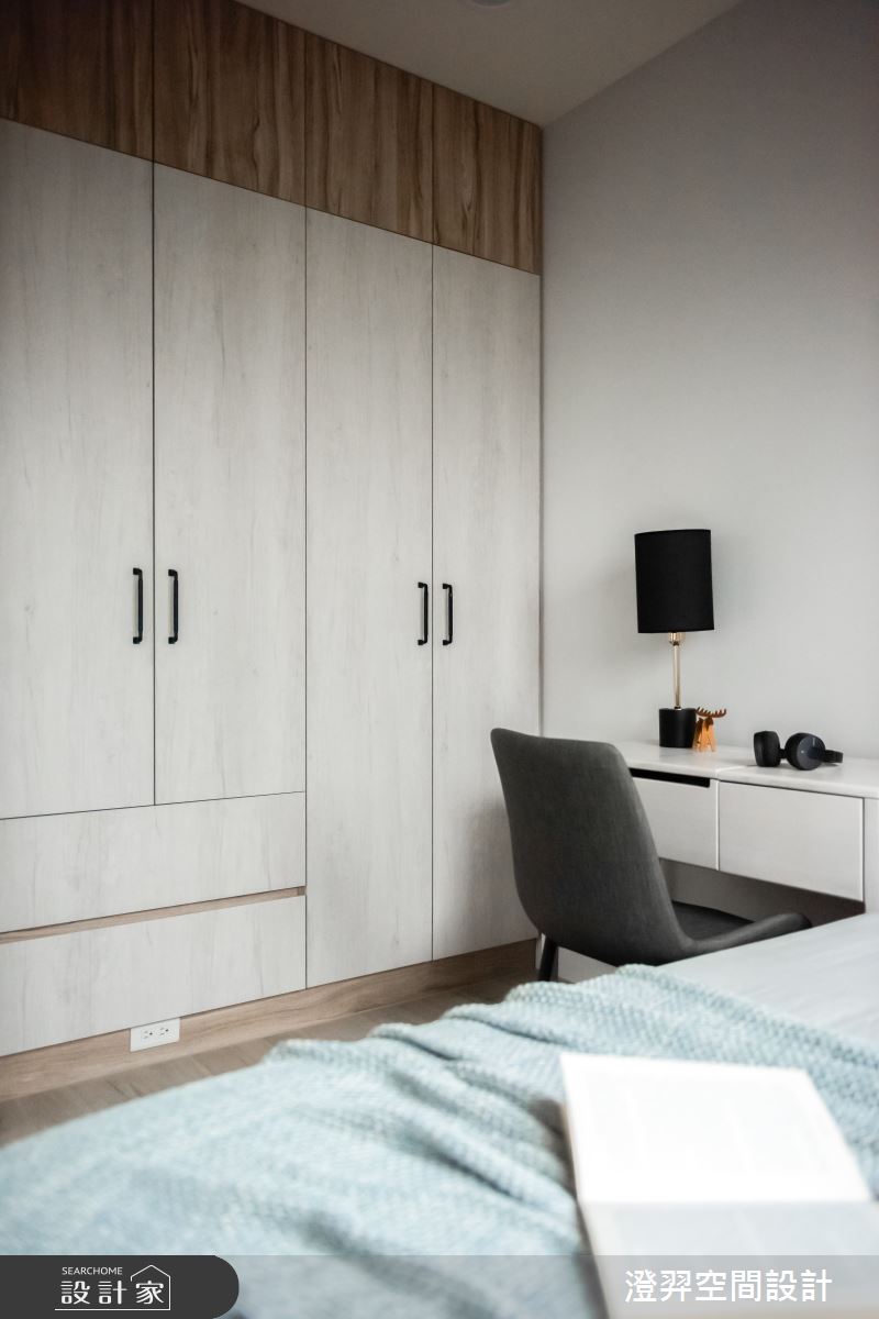 22坪新成屋(5年以下)＿北歐風客房案例圖片＿澄羿空間設計＿澄羿_日青之32