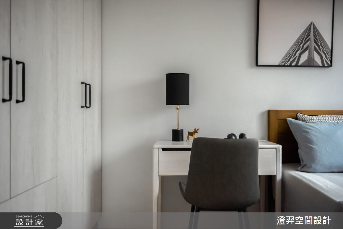 22坪新成屋(5年以下)＿北歐風客房案例圖片＿澄羿空間設計＿澄羿_日青之33