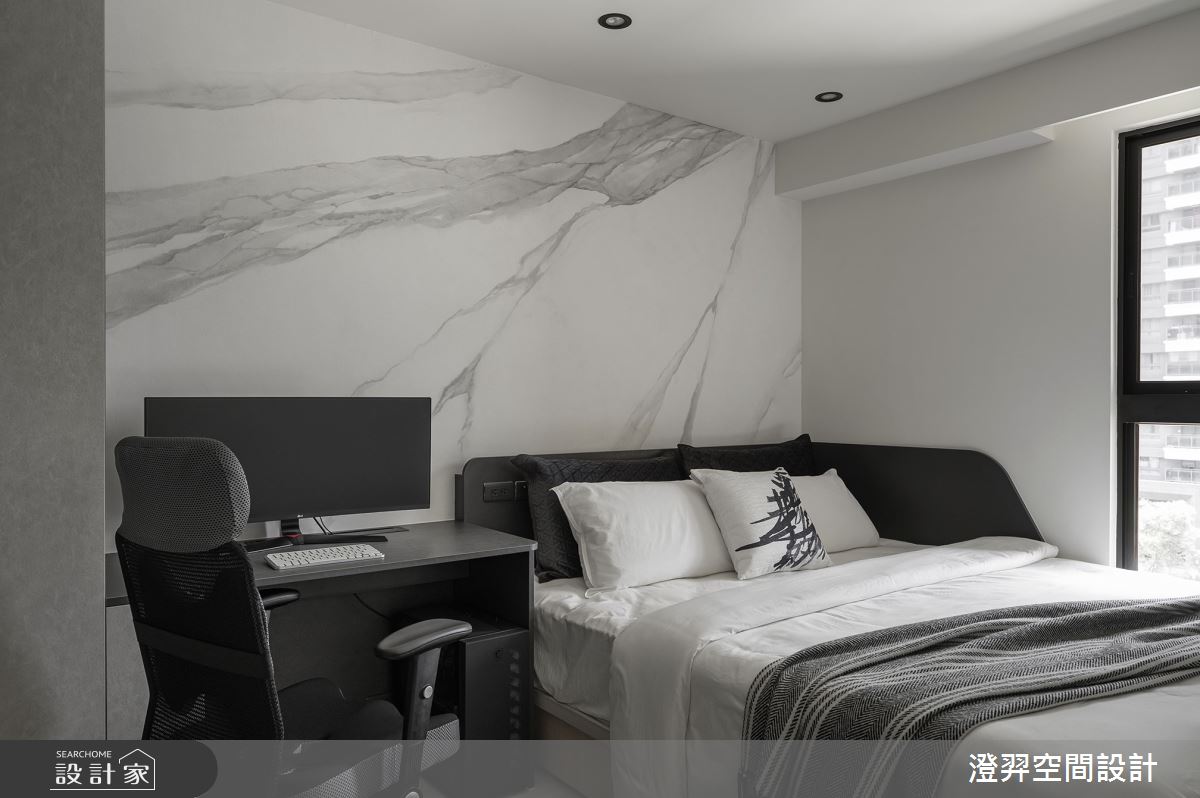 12坪新成屋(5年以下)＿現代風臥室案例圖片＿澄羿空間設計＿澄羿_和煦之19
