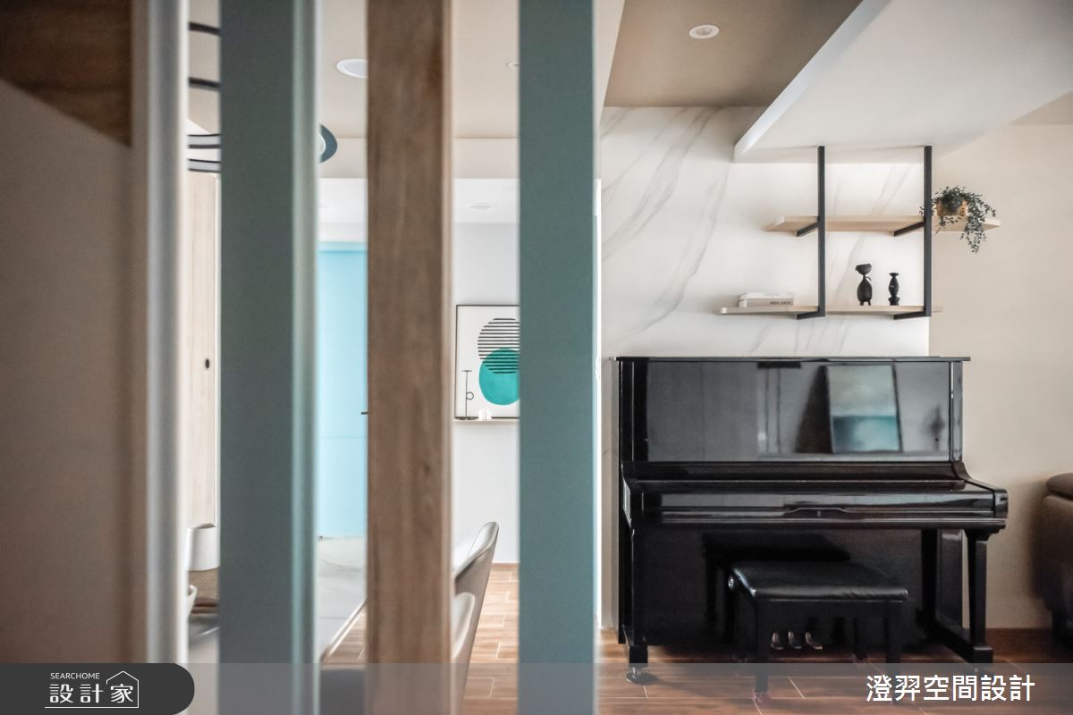 28坪老屋(16~30年)＿北歐風客廳餐廳案例圖片＿澄羿空間設計＿澄羿_星語之6