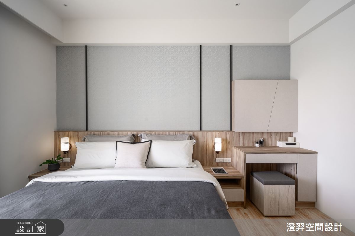 40坪新成屋(5年以下)＿北歐風臥室案例圖片＿澄羿空間設計＿澄羿_和懿之14