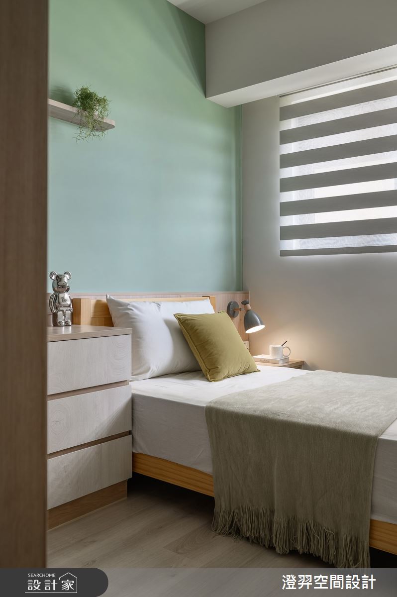 40坪新成屋(5年以下)＿北歐風客房案例圖片＿澄羿空間設計＿澄羿_和懿之17