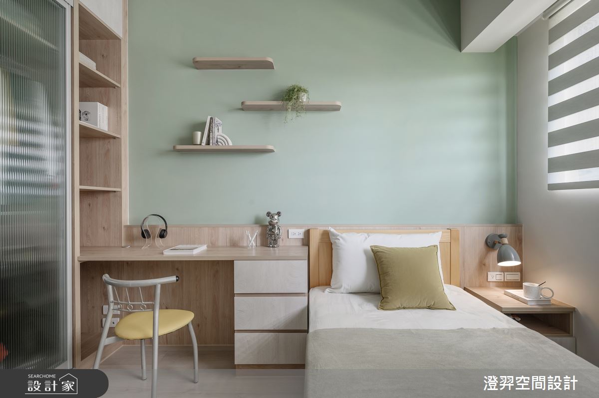 40坪新成屋(5年以下)＿北歐風客房案例圖片＿澄羿空間設計＿澄羿_和懿之18