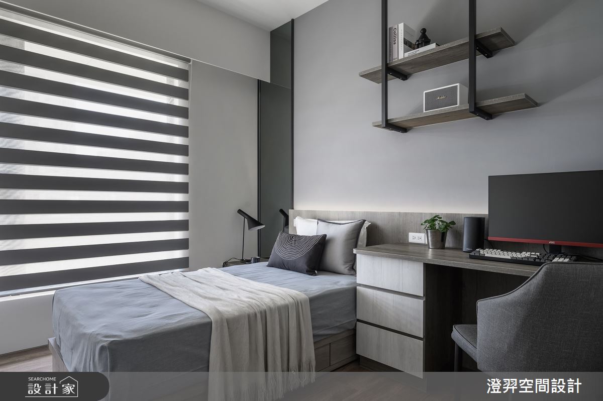 40坪新成屋(5年以下)＿北歐風客房案例圖片＿澄羿空間設計＿澄羿_和懿之25
