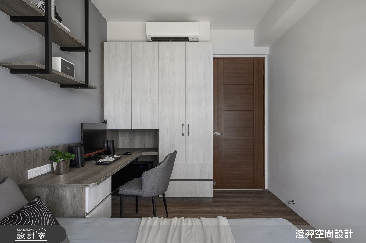 40坪新成屋(5年以下)＿北歐風客房案例圖片＿澄羿空間設計＿澄羿_和懿之23