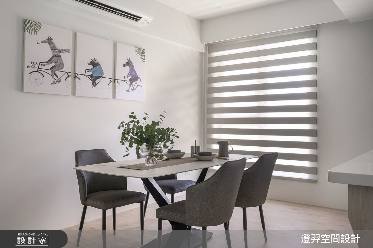 40坪新成屋(5年以下)＿北歐風餐廳案例圖片＿澄羿空間設計＿澄羿_和懿之13