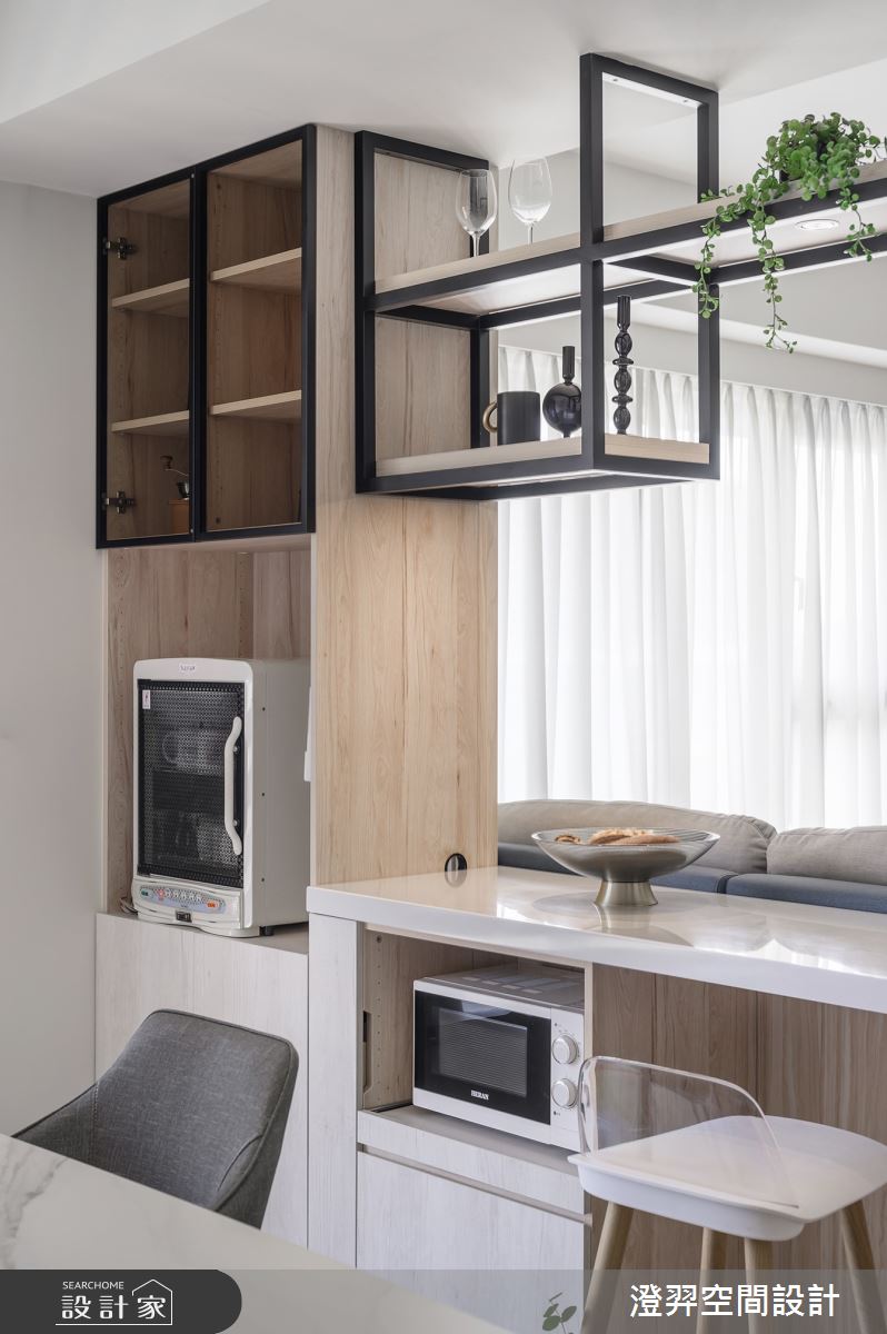 40坪新成屋(5年以下)＿北歐風餐廳吧檯案例圖片＿澄羿空間設計＿澄羿_和懿之12