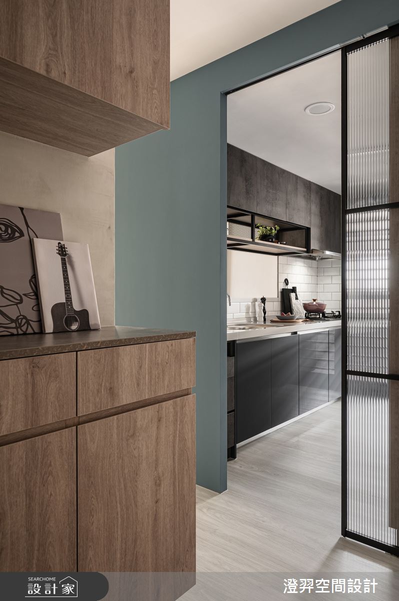 22坪新成屋(5年以下)＿工業風廚房案例圖片＿澄羿空間設計＿澄羿_昀澄之13