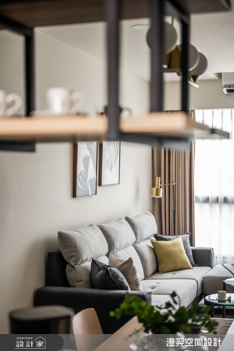 22坪新成屋(5年以下)＿北歐風客廳餐廳案例圖片＿澄羿空間設計＿澄羿_辰喆之11