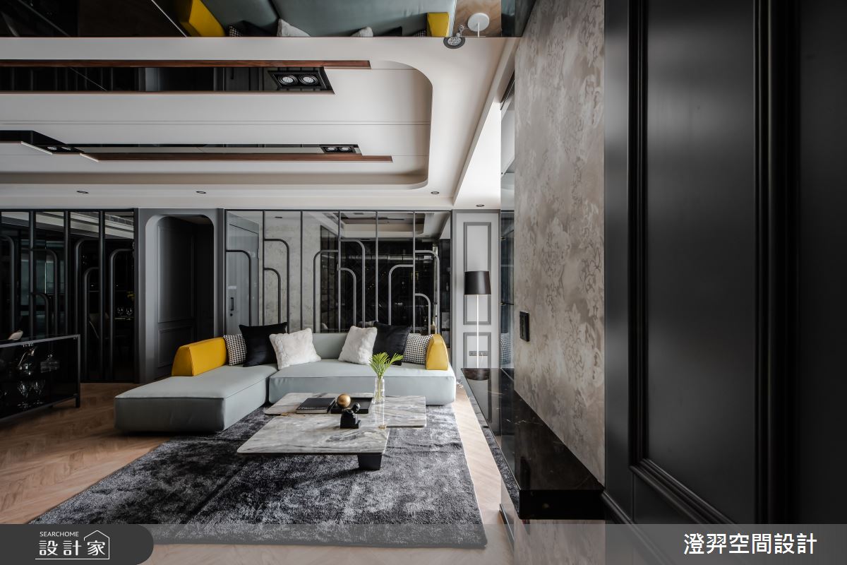40坪＿現代風客廳案例圖片＿澄羿空間設計＿澄羿_藝境之9