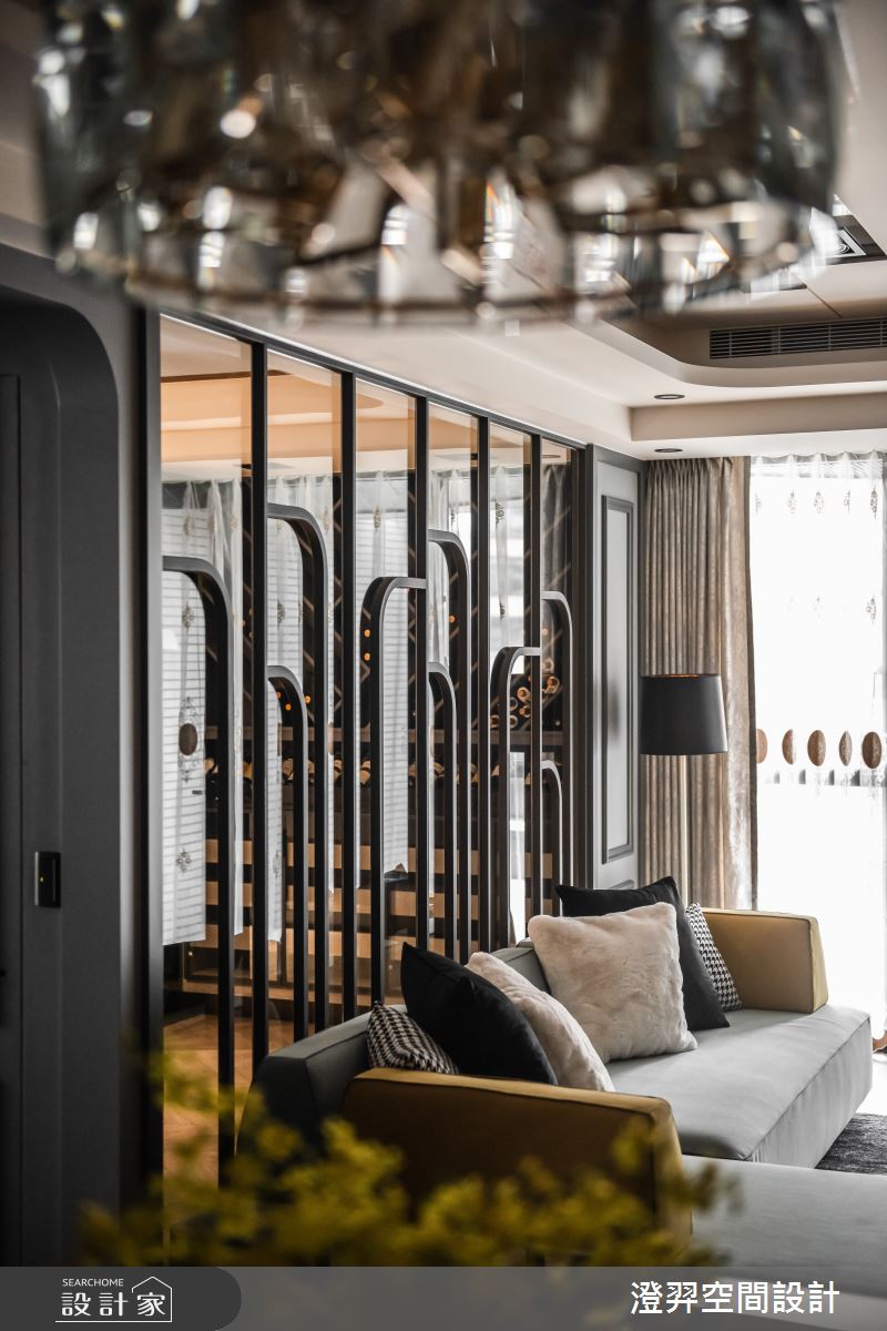 40坪＿現代風客廳案例圖片＿澄羿空間設計＿澄羿_藝境之12