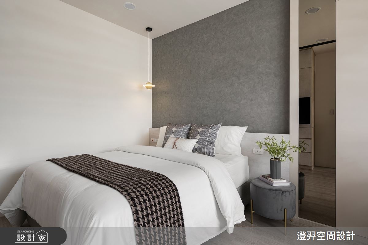 21坪新成屋(5年以下)＿現代風臥室案例圖片＿澄羿空間設計＿澄羿_浮金之15