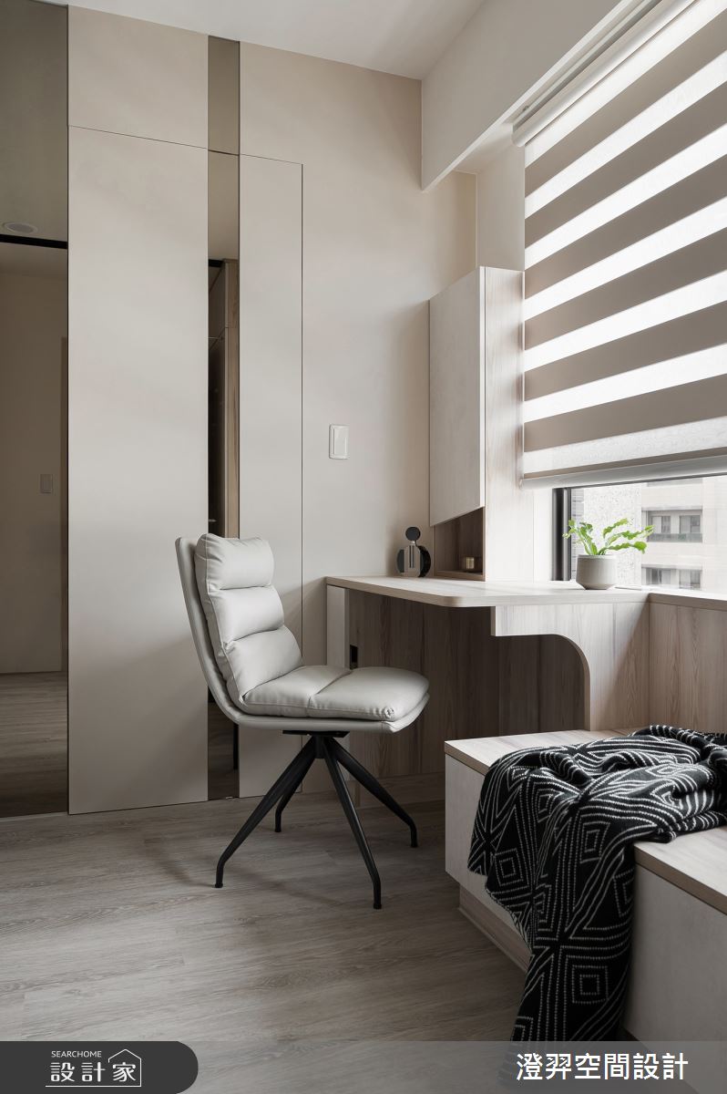 21坪新成屋(5年以下)＿現代風臥室臥榻案例圖片＿澄羿空間設計＿澄羿_浮金之18