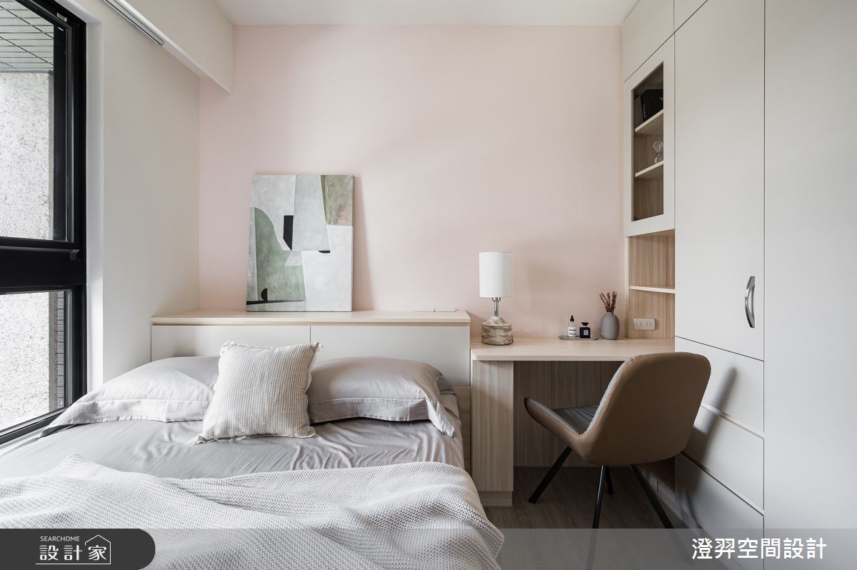 21坪新成屋(5年以下)＿現代風客房案例圖片＿澄羿空間設計＿澄羿_浮金之21