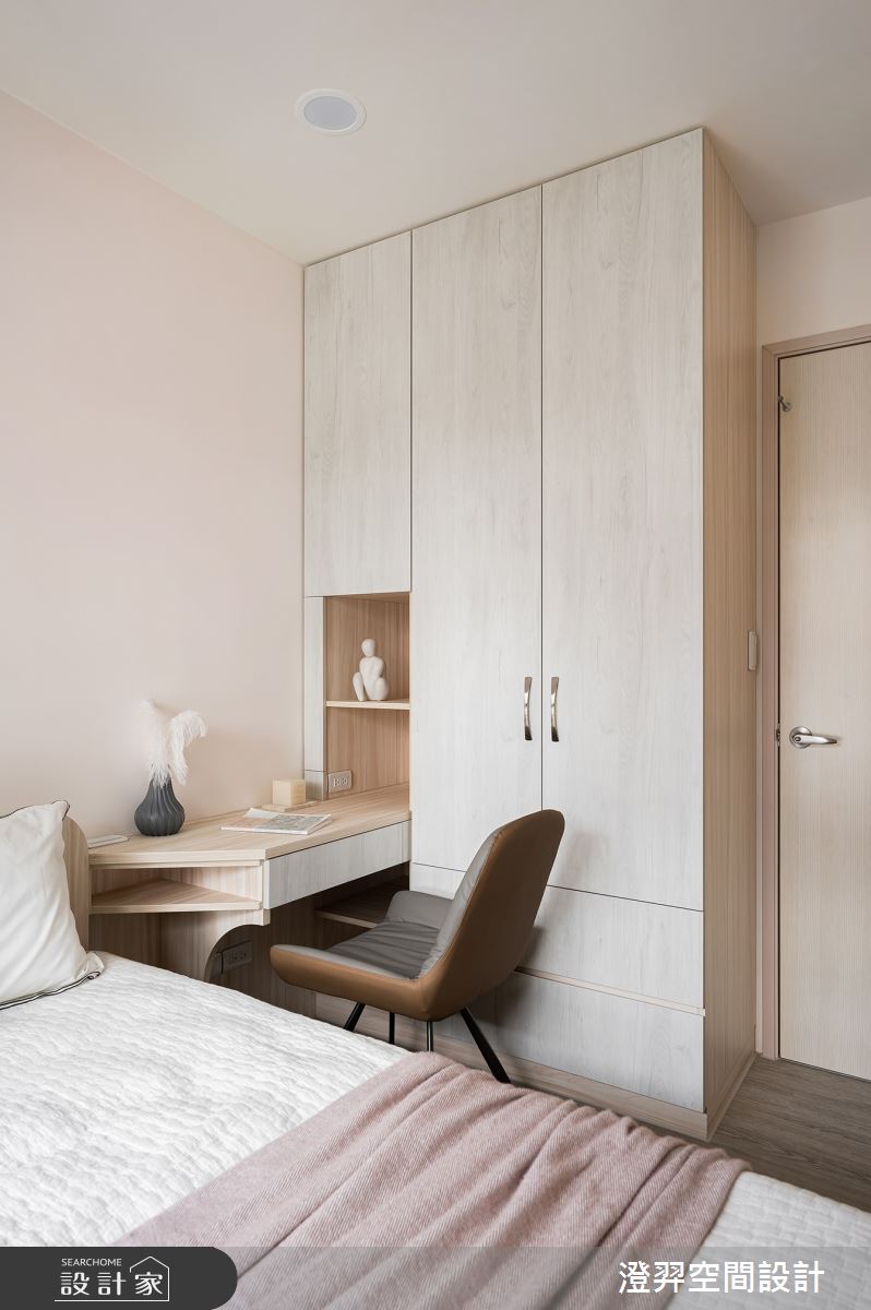 21坪新成屋(5年以下)＿現代風客房案例圖片＿澄羿空間設計＿澄羿_浮金之24