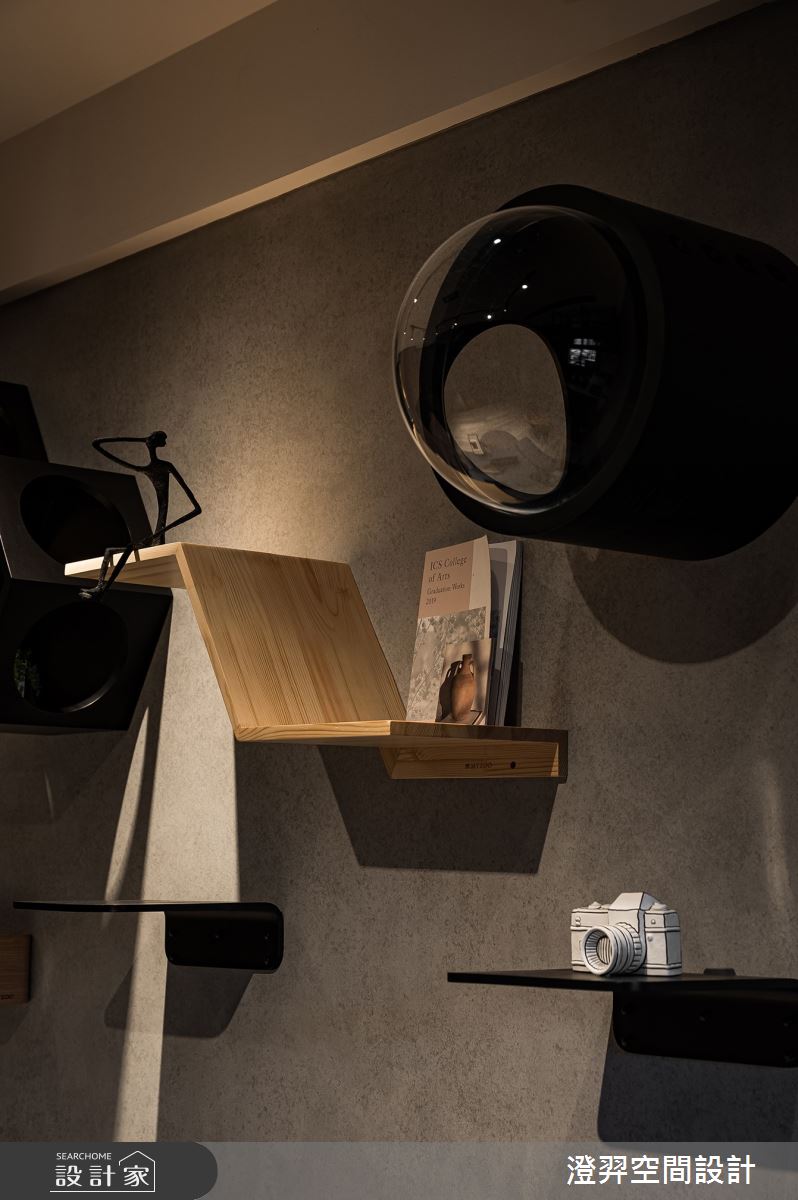 12坪新成屋(5年以下)＿工業風客廳寵物案例圖片＿澄羿空間設計＿澄羿_璞木之9