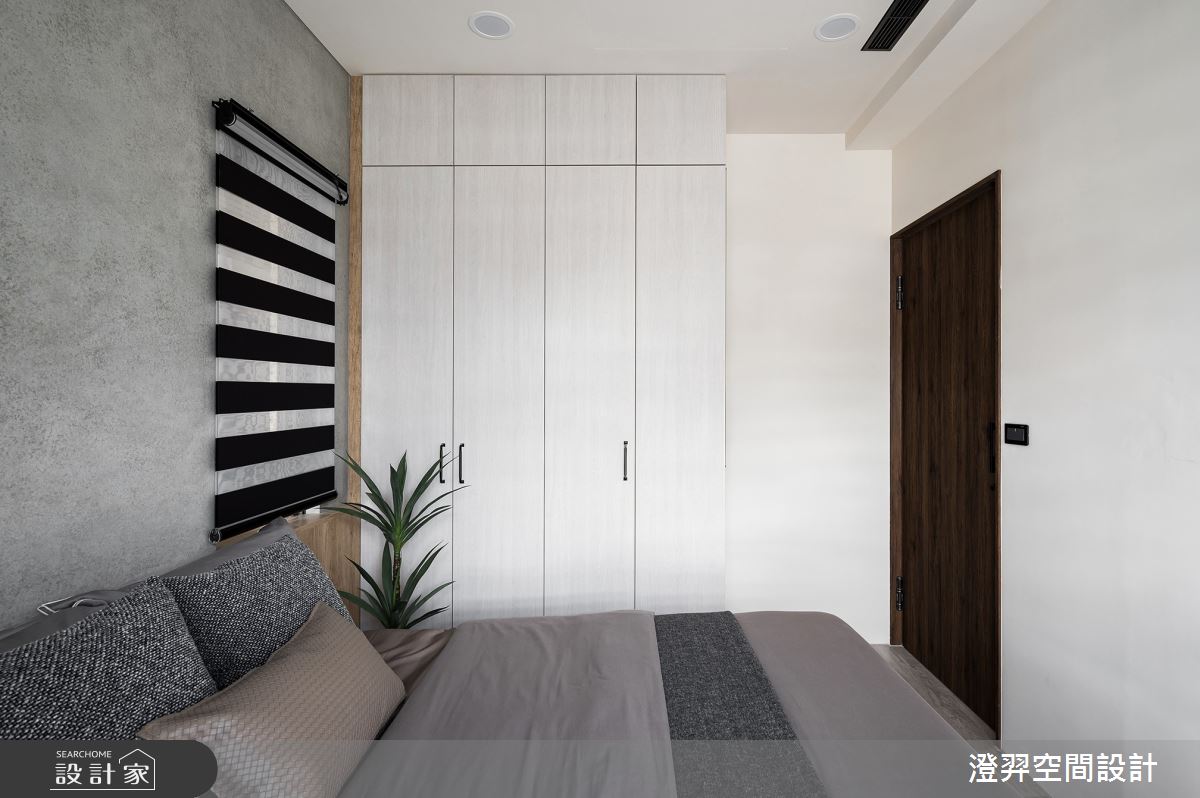12坪新成屋(5年以下)＿工業風臥室案例圖片＿澄羿空間設計＿澄羿_璞木之13