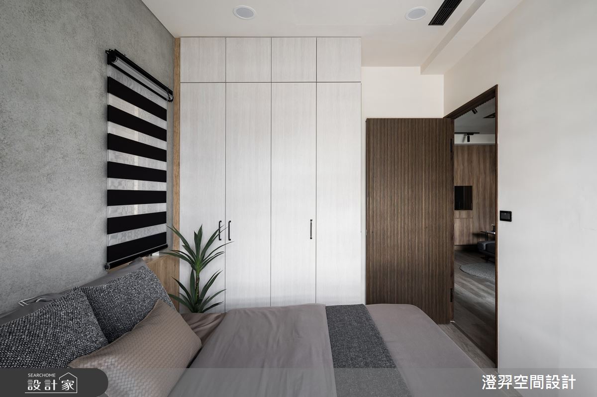 12坪新成屋(5年以下)＿工業風臥室案例圖片＿澄羿空間設計＿澄羿_璞木之14