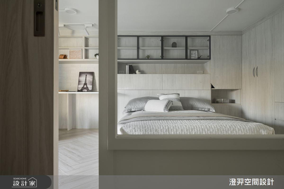 14坪老屋(16~30年)＿北歐風臥室案例圖片＿澄羿空間設計＿澄羿_皎皎之21