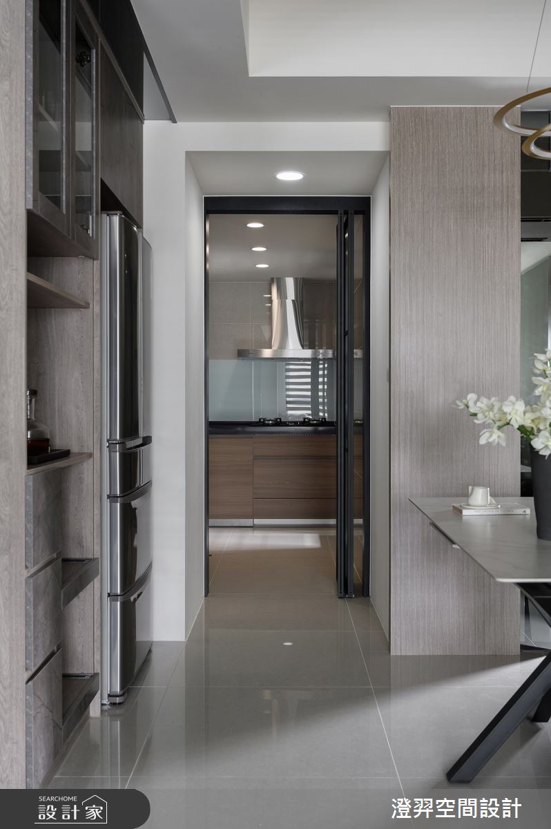 35坪新成屋(5年以下)＿現代風餐廳廚房案例圖片＿澄羿空間設計＿澄羿_光和light&peace之36