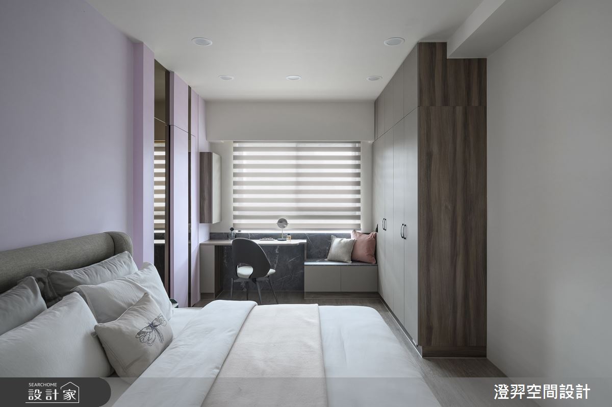 35坪新成屋(5年以下)＿現代風臥室案例圖片＿澄羿空間設計＿澄羿_光和light&peace之39