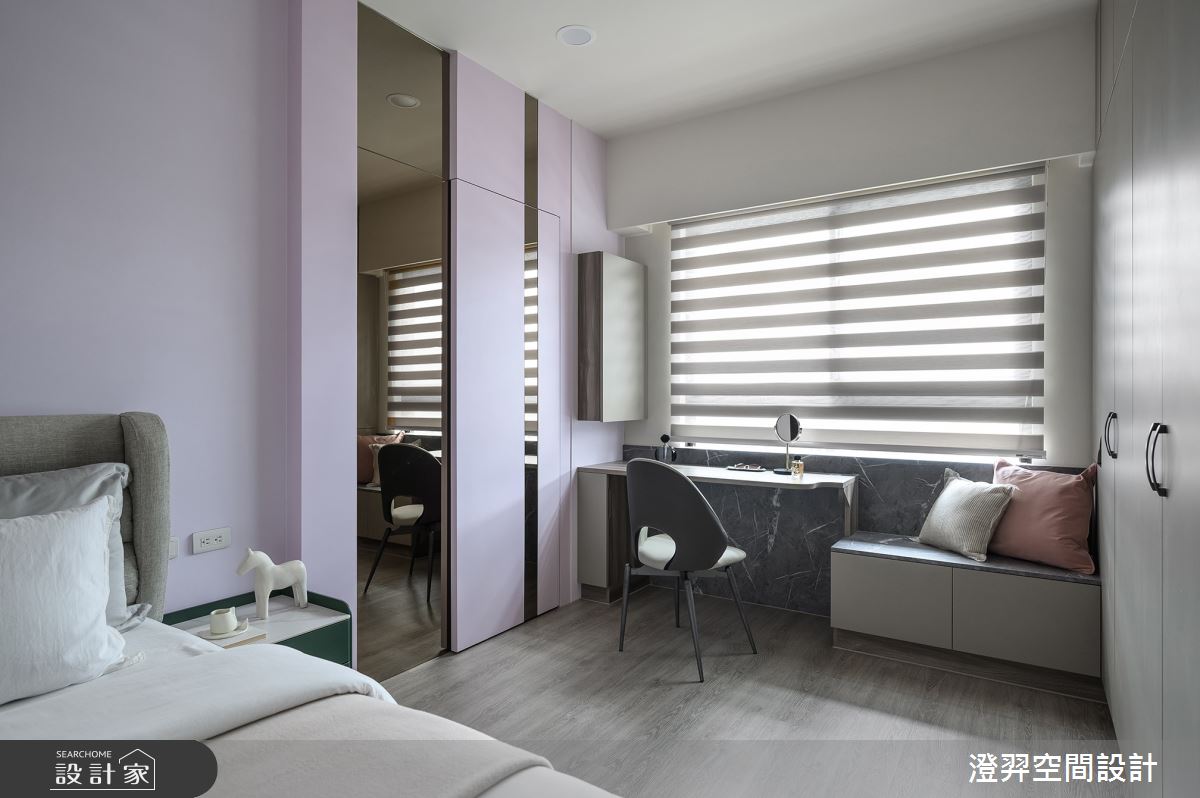 35坪新成屋(5年以下)＿現代風臥室案例圖片＿澄羿空間設計＿澄羿_光和light&peace之43