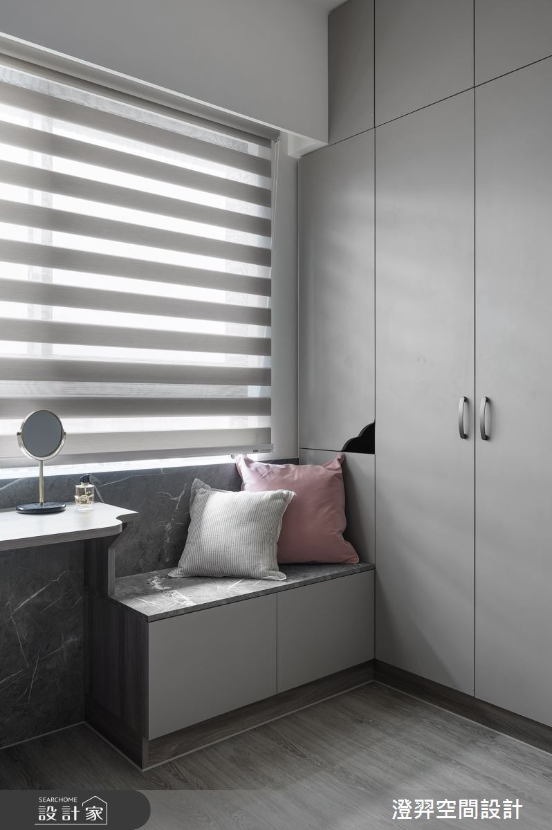 35坪新成屋(5年以下)＿現代風臥室案例圖片＿澄羿空間設計＿澄羿_光和light&peace之46
