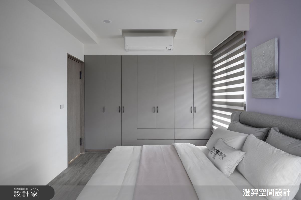 35坪新成屋(5年以下)＿現代風臥室案例圖片＿澄羿空間設計＿澄羿_光和light&peace之44