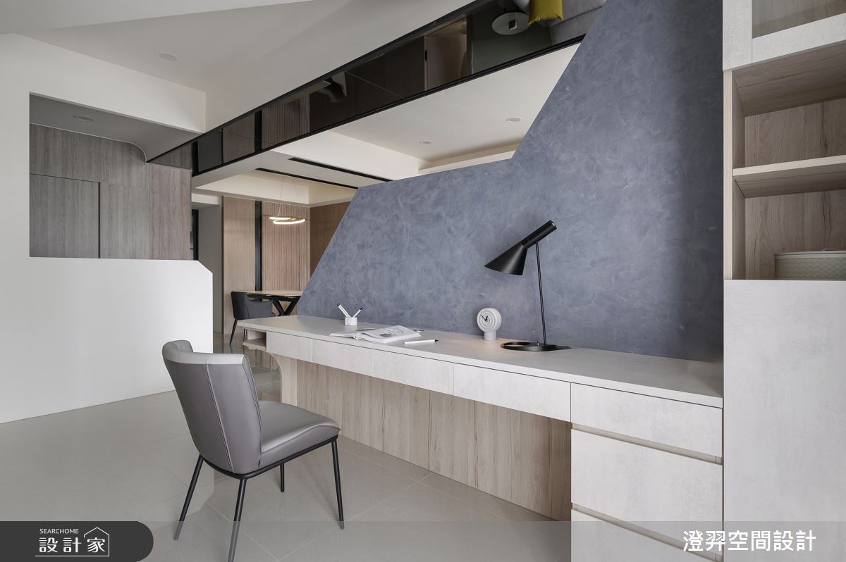 35坪新成屋(5年以下)＿現代風書房案例圖片＿澄羿空間設計＿澄羿_光和light&peace之29