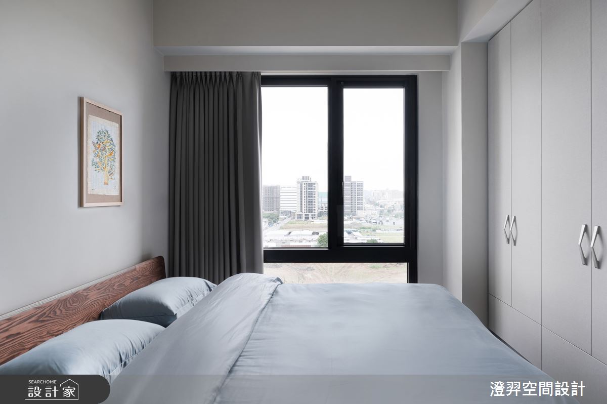 17坪新成屋(5年以下)＿現代風臥室案例圖片＿澄羿空間設計＿澄羿_微寓之23