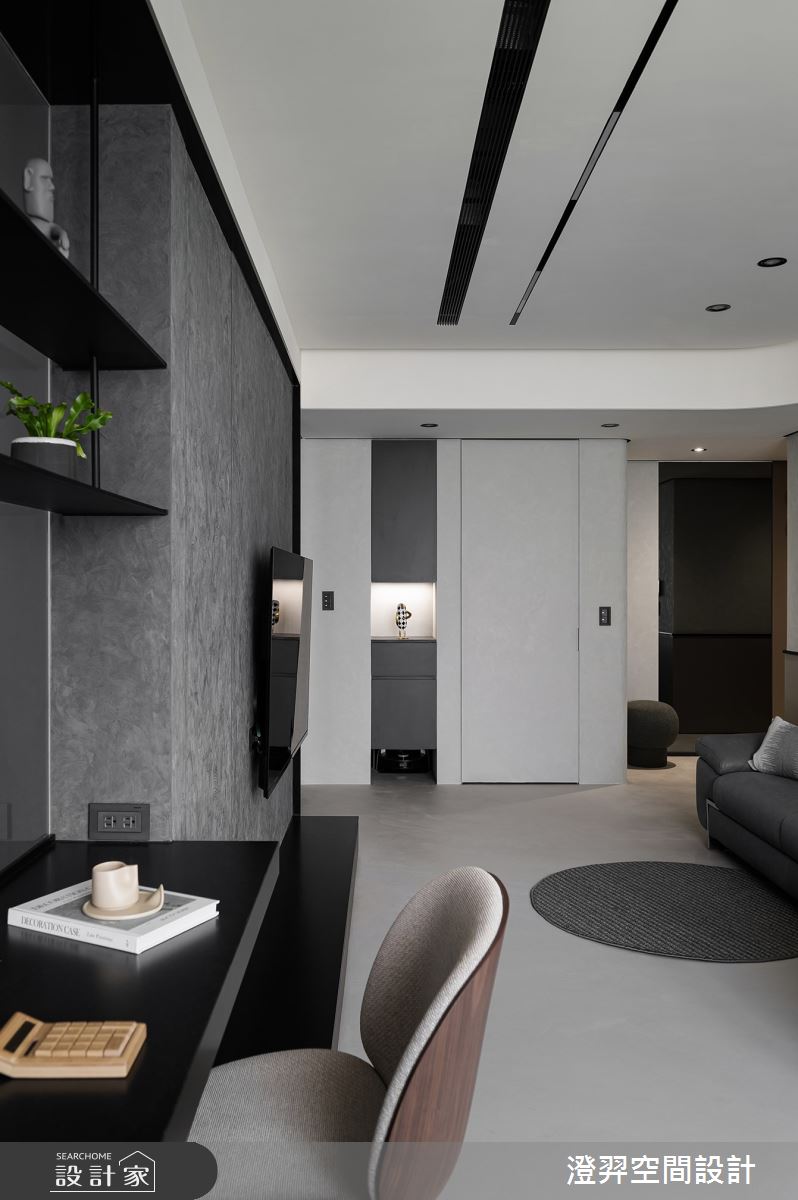 22坪新成屋(5年以下)＿現代風客廳案例圖片＿澄羿空間設計＿澄羿_澤光流影之20