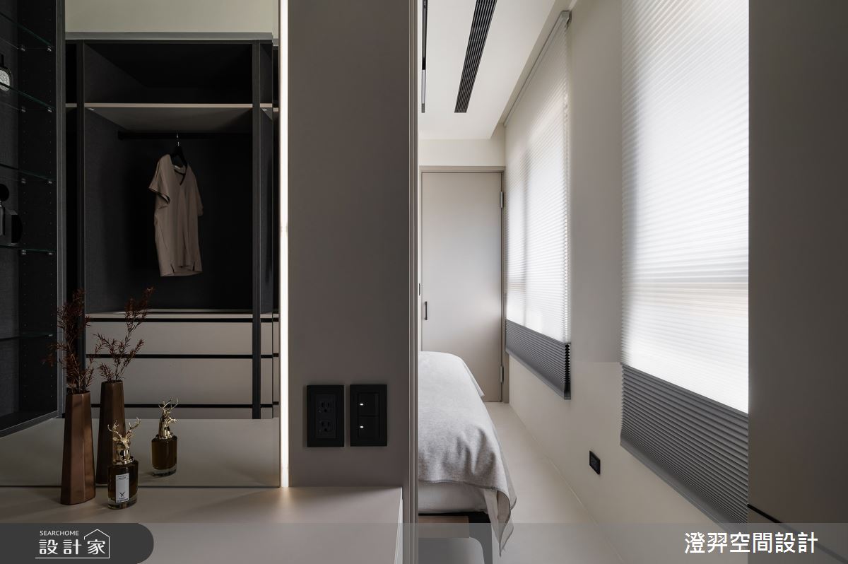 22坪新成屋(5年以下)＿現代風更衣間案例圖片＿澄羿空間設計＿澄羿_澤光流影之32
