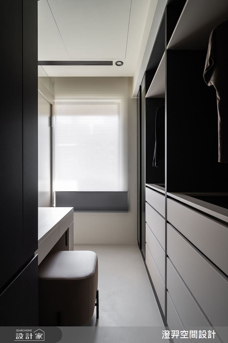 22坪新成屋(5年以下)＿現代風更衣間案例圖片＿澄羿空間設計＿澄羿_澤光流影之35