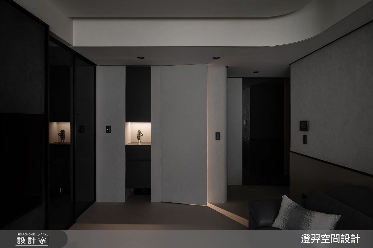 22坪新成屋(5年以下)＿現代風客廳案例圖片＿澄羿空間設計＿澄羿_澤光流影之19