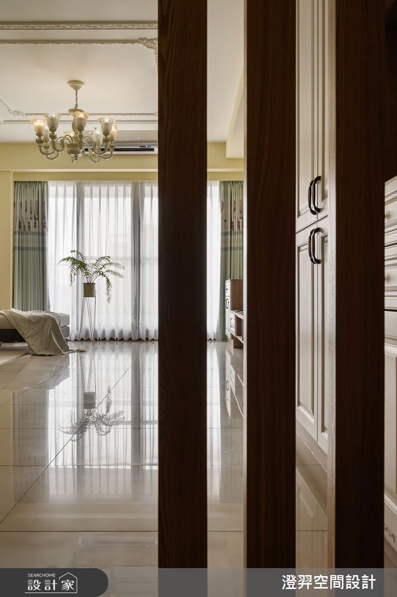 32坪新古屋(10年以下)＿鄉村風玄關客廳案例圖片＿澄羿空間設計＿澄羿_鄉韻之4