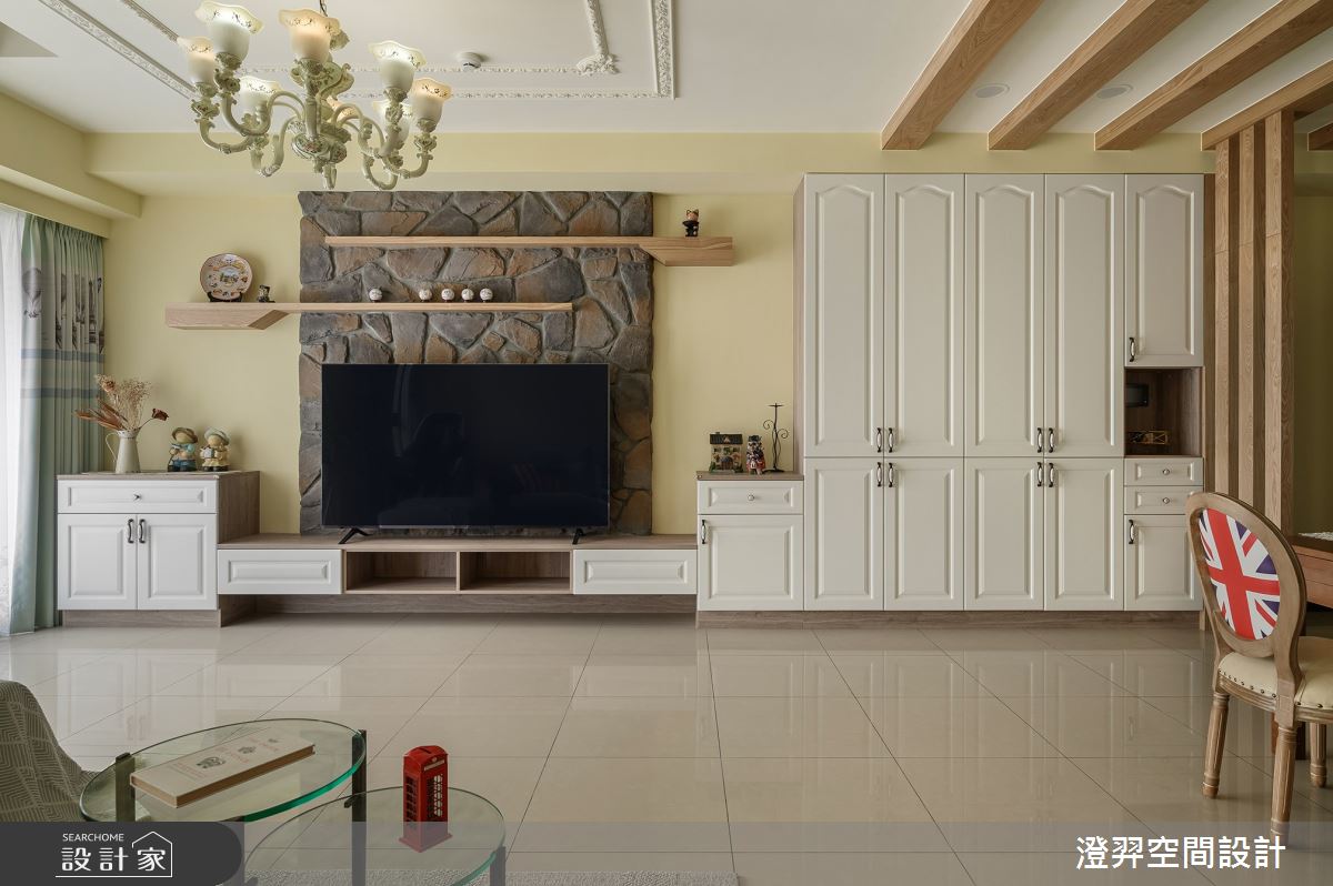 32坪新古屋(10年以下)＿鄉村風客廳案例圖片＿澄羿空間設計＿澄羿_鄉韻之10