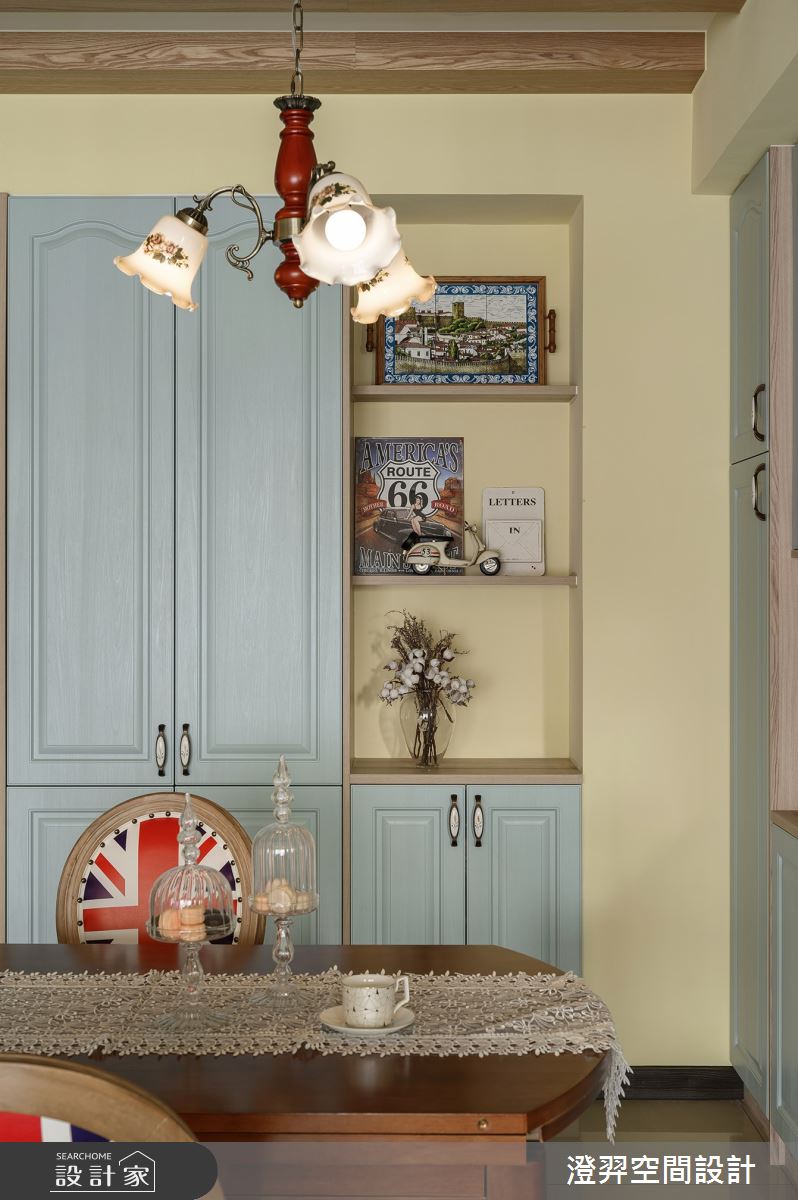 32坪新古屋(10年以下)＿鄉村風餐廳案例圖片＿澄羿空間設計＿澄羿_鄉韻之8