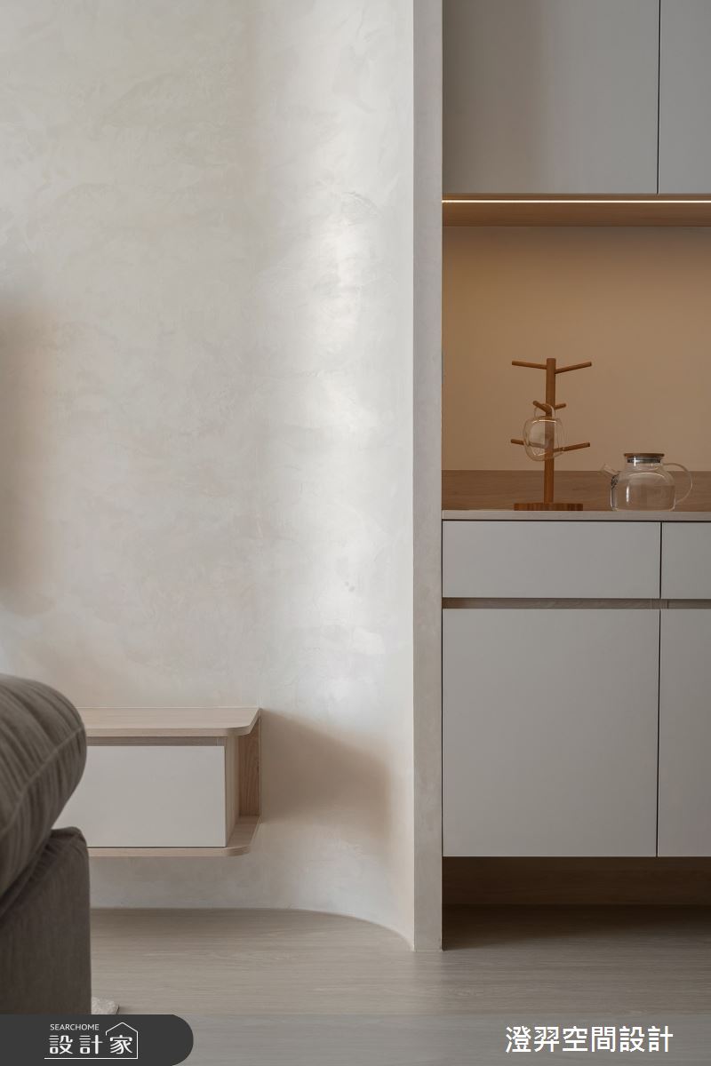 15坪新成屋(5年以下)＿韓系奶油風客廳案例圖片＿澄羿空間設計＿澄羿_月汐之8