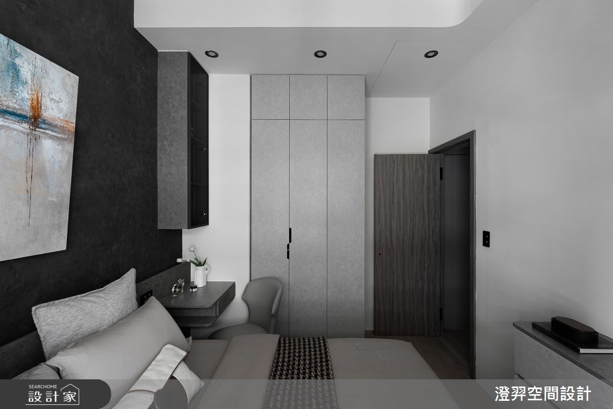 新成屋(5年以下)＿現代風臥室案例圖片＿澄羿空間設計＿澄羿_光影謐語之19