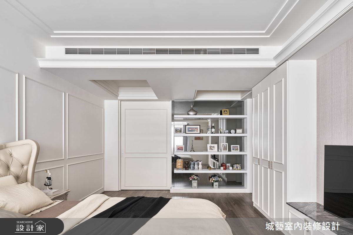 200坪新成屋(5年以下)＿美式風臥室案例圖片＿城藝空間設計＿城藝_流光雅室之19
