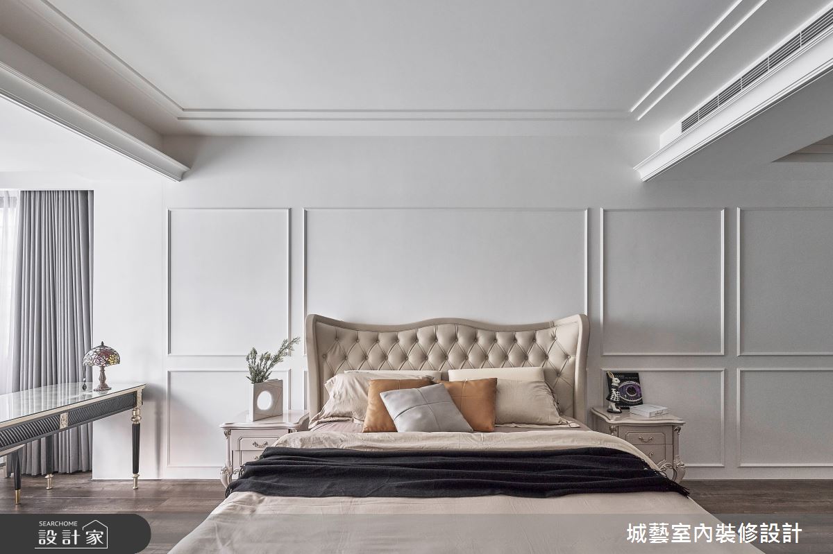 200坪新成屋(5年以下)＿美式風臥室案例圖片＿城藝空間設計＿城藝_流光雅室之17