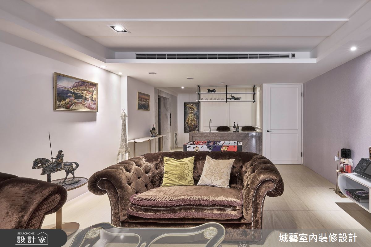 200坪新成屋(5年以下)＿美式風吧檯多功能室案例圖片＿城藝空間設計＿城藝_流光雅室之30
